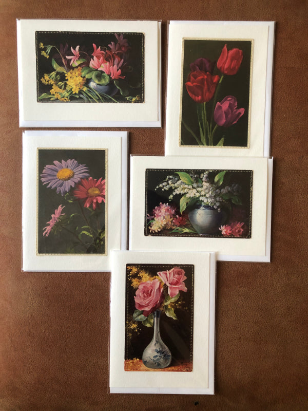 Greeting Cards: 5 Beautiful Floral Theme