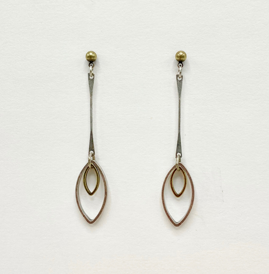 Marquise Drop Earrings - 3524