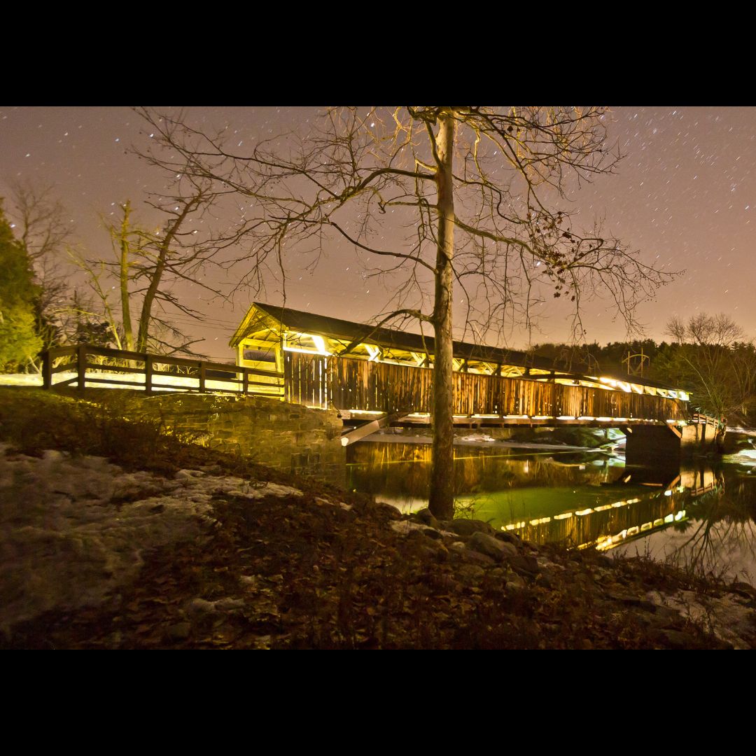 Perrine's Bridge at Night