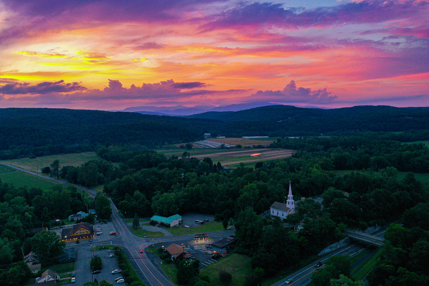 Magic over the Flats (Hurley, NY)