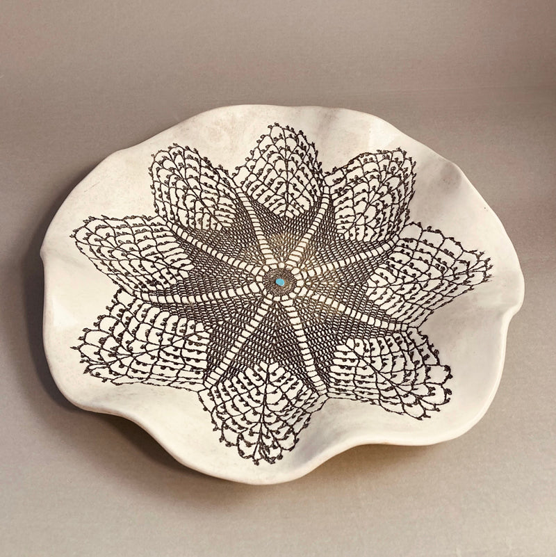 Porcelain Lace Plate
