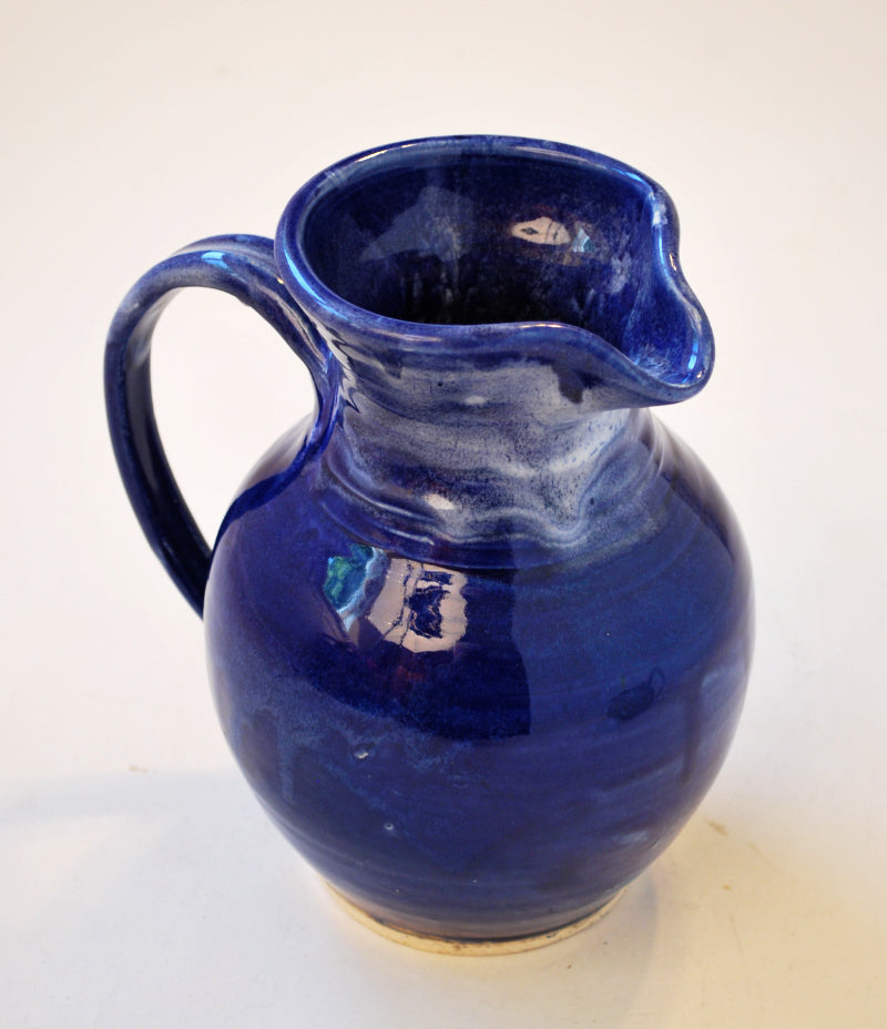 Bright Blue Pitcher