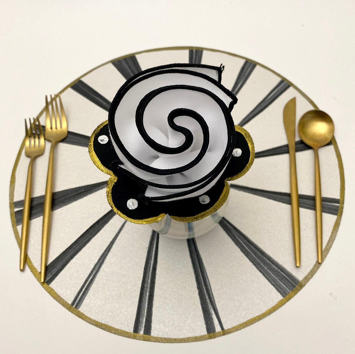 Hand-Painted Complete Place-Setting