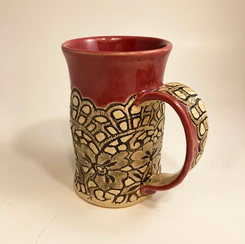 Lace Motif Mug