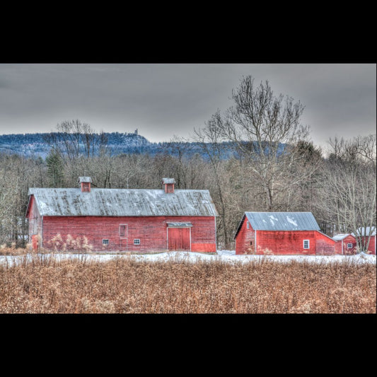 High Falls Winter Barns