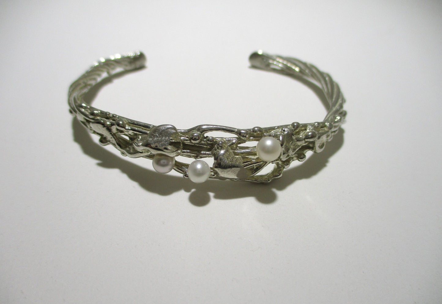 Leaf and Vine Cuff Bracelet