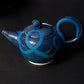 Ombre Swirl Teapot with Hand-Knotted Knob