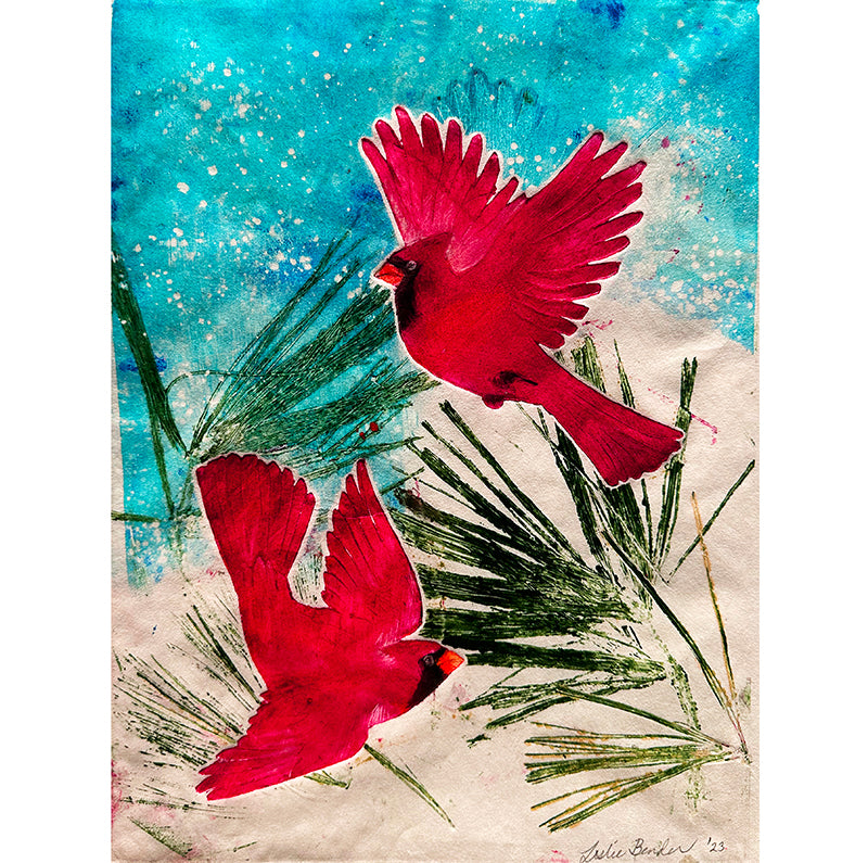 Two Cardinals 6