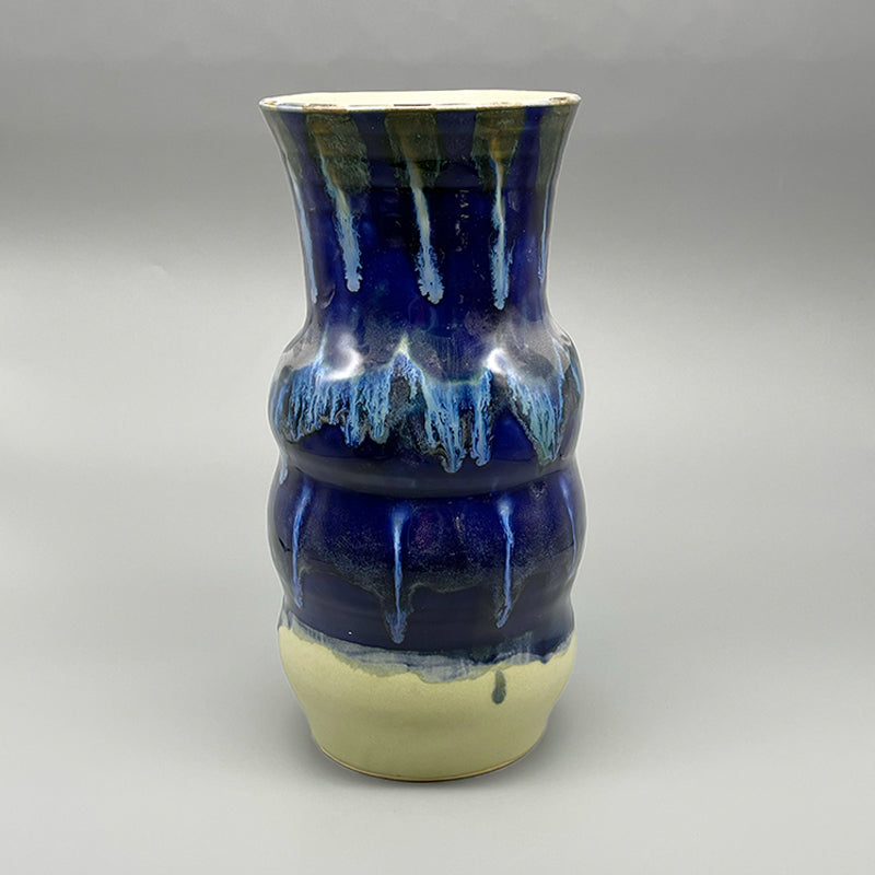 Cobalt/Sage Vase