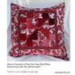 Paint the Town Red Pillow Sham/Cover