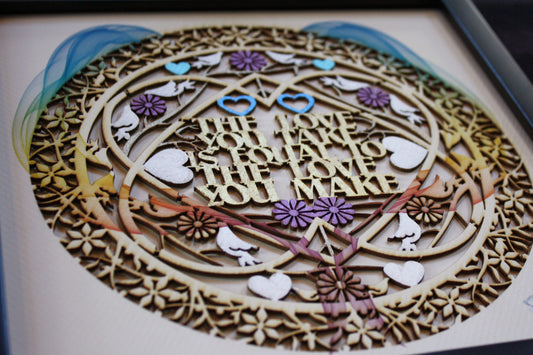 "Love You Take is Equal to the Love You Make"