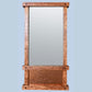 Mirror with Hammered Copper Panel
