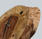 Spalted Birch Closed-Knot Clock