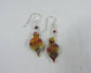 Small Chromacolor Leaf Earrings