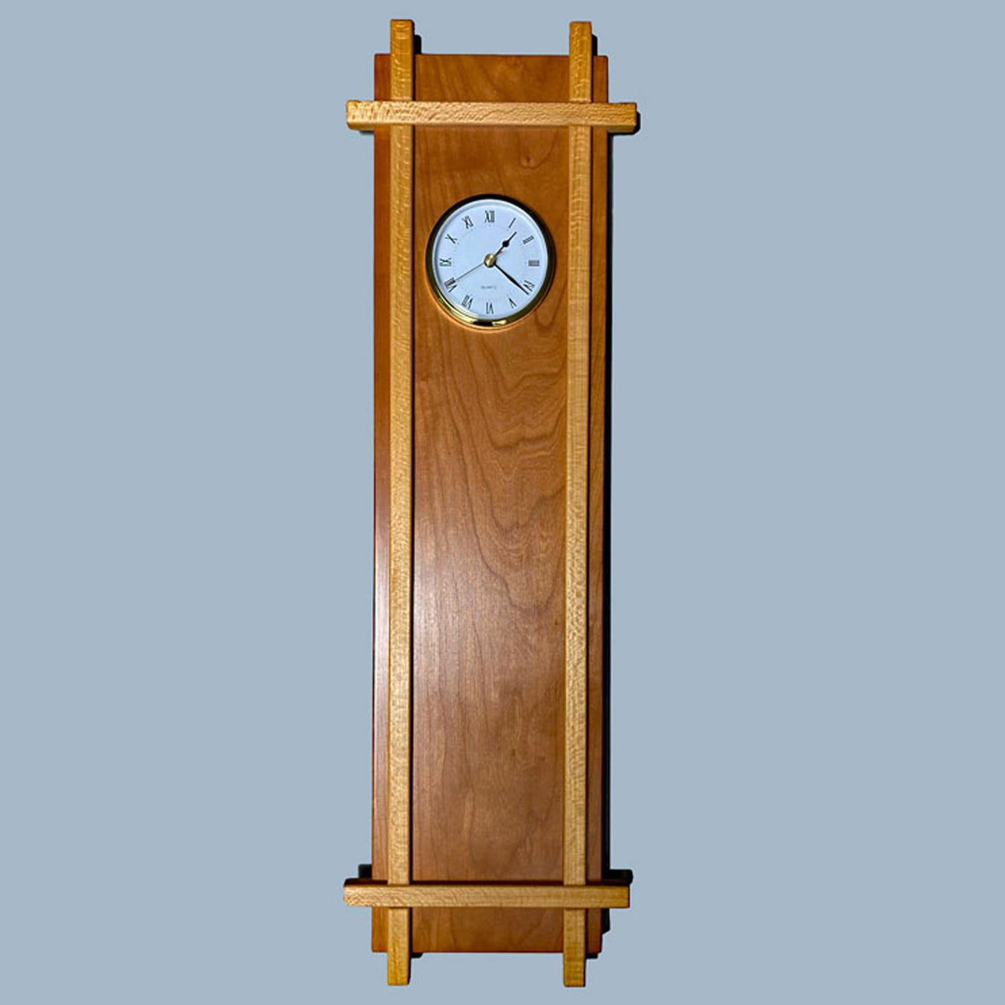 Cherry and Sycamore Wall Clock