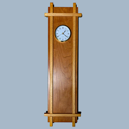 Cherry and Sycamore Wall Clock