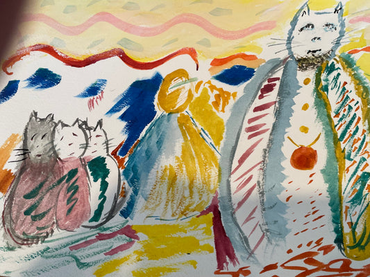 Matriarch with Offspring