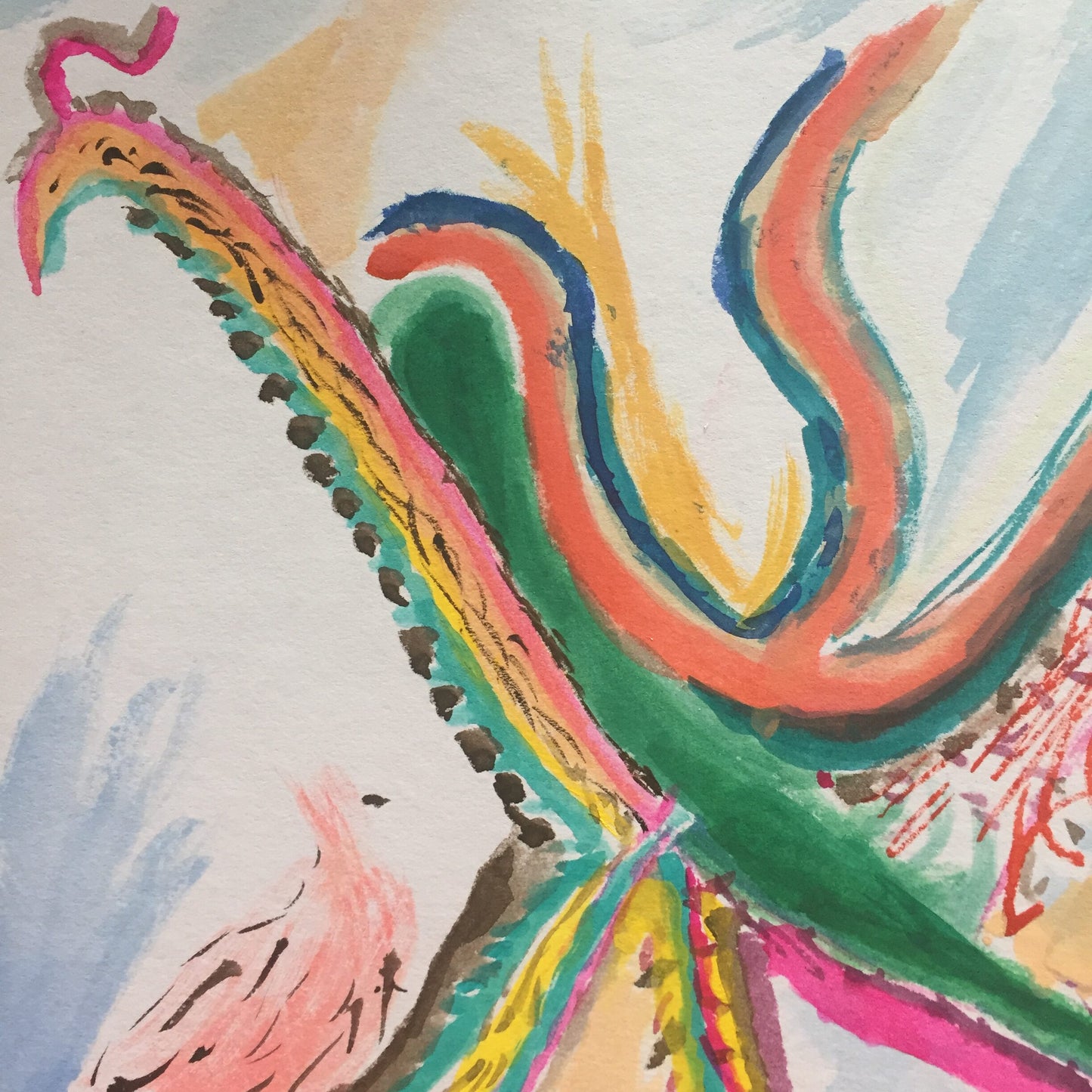 Shin Resting on Aleph